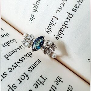 SOLD - ACOTAR Feyre Engagement Ring by Halo Amour